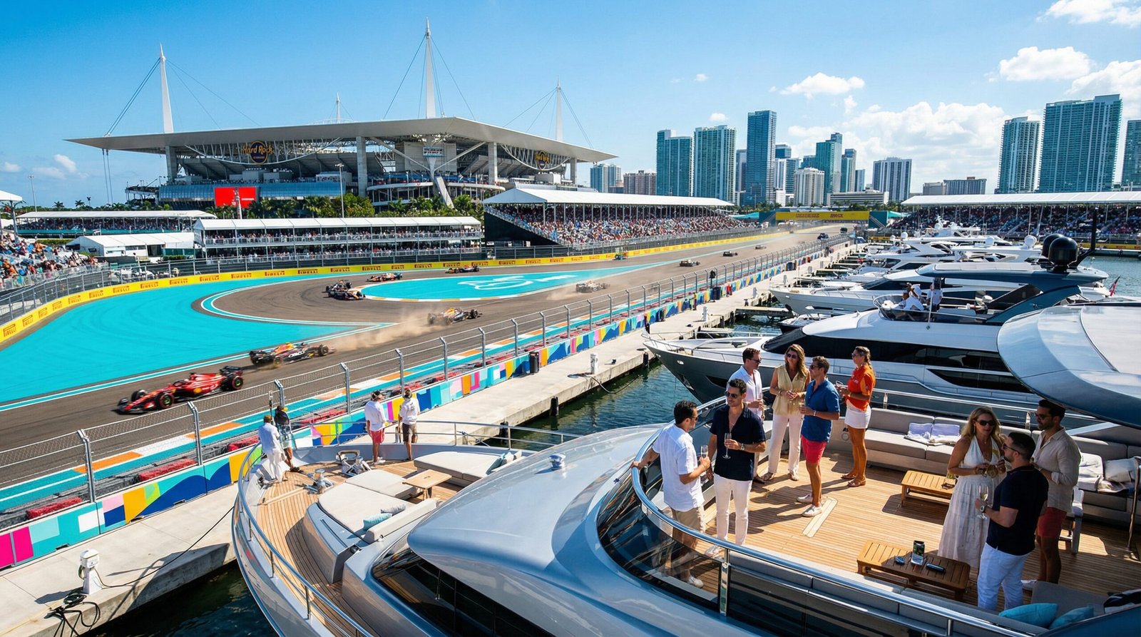 FORMULA 1 MIAMI GRAND PRIX 2026 YACHT CHARTER GUIDE: HIGH-OCTANE RACING THRILLS & VIP PRIVATE YACHT EXPERIENCES IN MIAMI (MAY 1–3, 2026)