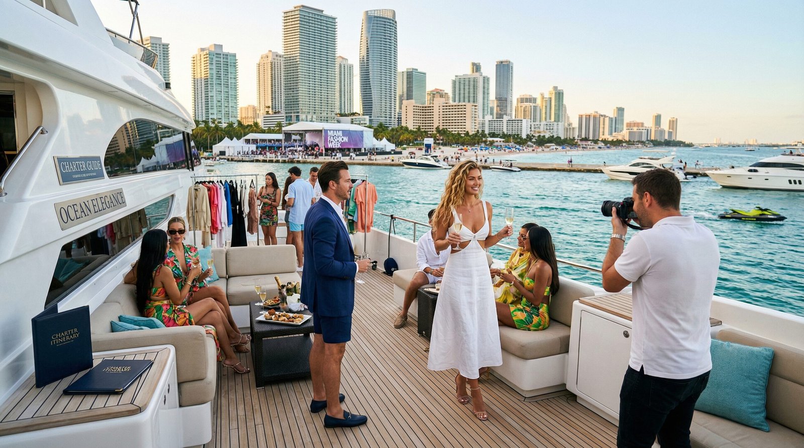 MIAMI FASHION WEEK 2026 YACHT CHARTER GUIDE: RUNWAY GLAMOUR, SOUTH BEACH STYLE & VIP PRIVATE YACHT EXPERIENCES IN MIAMI (DATES TBD — TYPICALLY FALL)